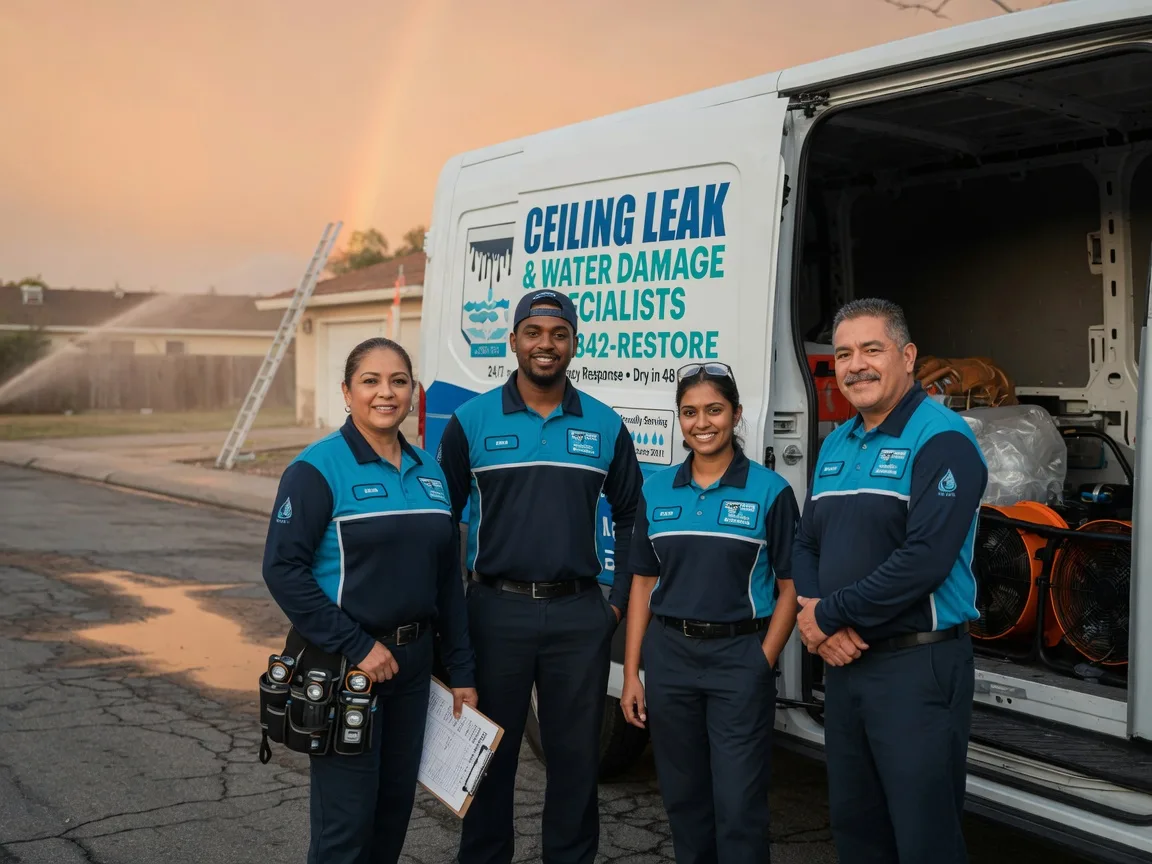 Ceiling Leak Cleanup company in Upper Lake, CA